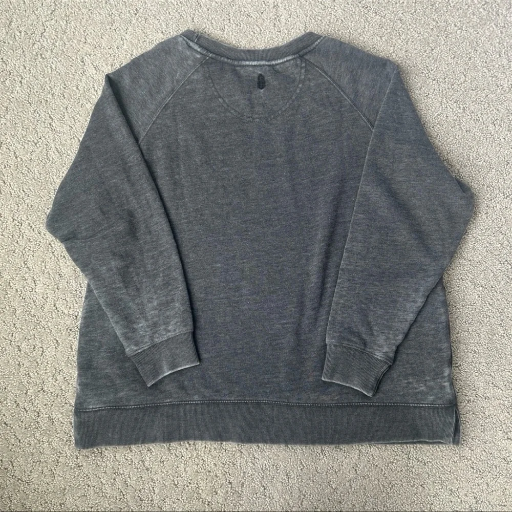 Free People Movement Playbook Sweatshirt Slouchy Crewneck Pullover Oversized XS - Picture 2 of 8